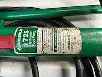 Greenlee 1725 hydraulische voetpomp met cilinder - afbeelding 4 van  5