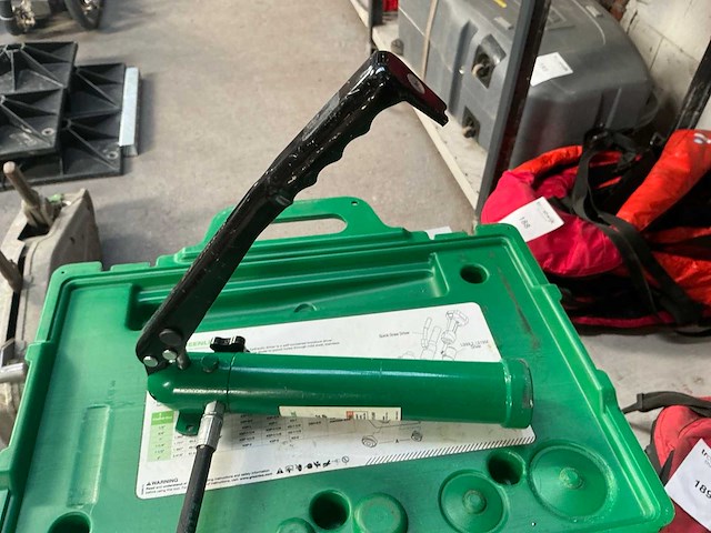 Greenlee 767 / 746 hand ponstool set - afbeelding 2 van  8