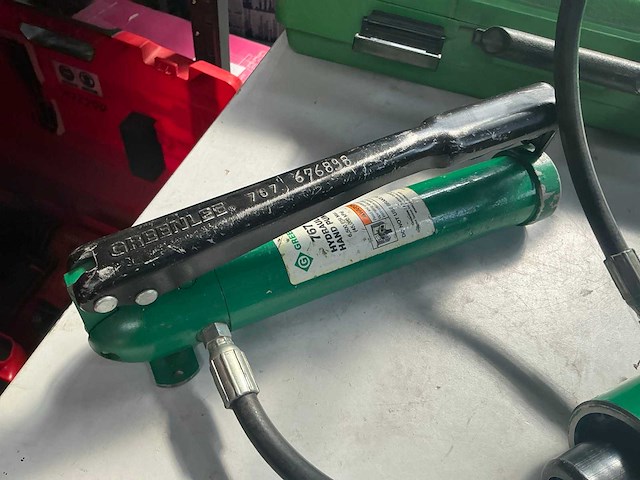 Greenlee 767 / 746 hydraulische handpomp - afbeelding 3 van  5