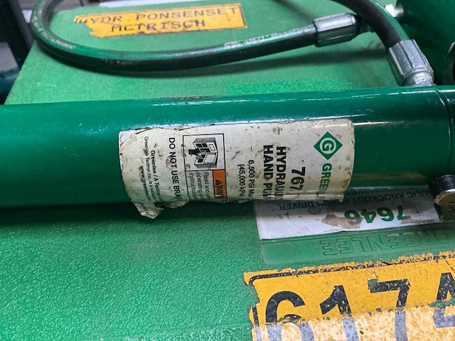 Greenlee 767 / 746 hydraulische pons - afbeelding 4 van  6