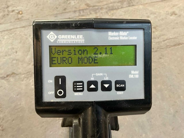 Greenlee eml100 electronische markerings locator - afbeelding 8 van  12