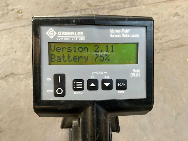 Greenlee eml100 electronische markerings locator - afbeelding 9 van  12