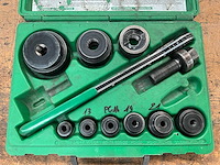 Greenlee punch set - afbeelding 1 van  3