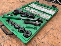 Greenlee punch set - afbeelding 2 van  3