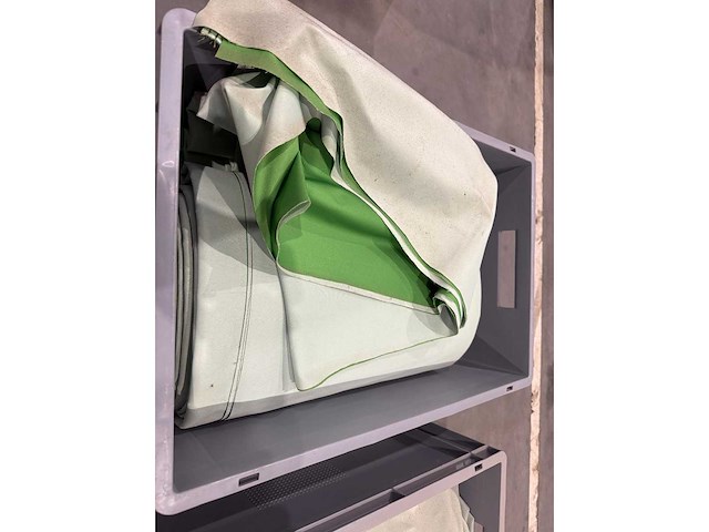 Greenscreen 6x6meter (2x gebruikt geweest) - afbeelding 3 van  4