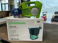 Greenworks 4100802 accu luchtcompressor