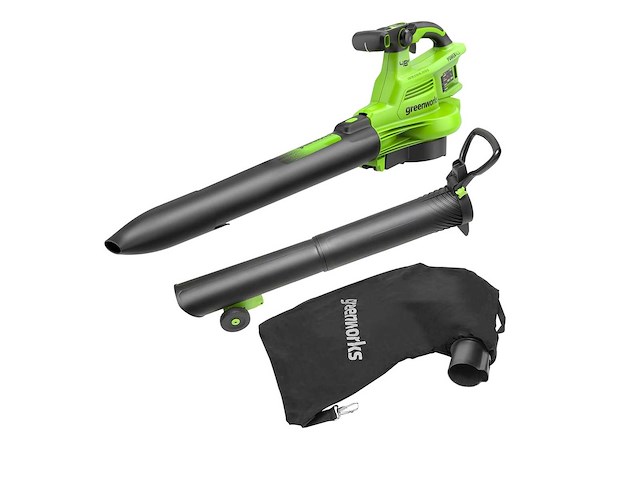 Greenworks 48 v accubladblazer en -zuiger - afbeelding 1 van  1