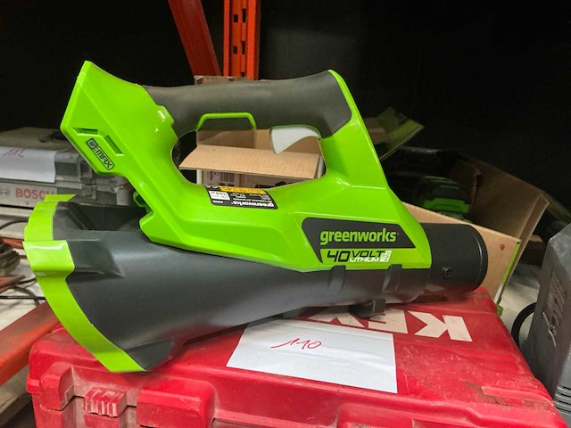 Greenworks accu bladblazer en kettingzaag - afbeelding 1 van  4