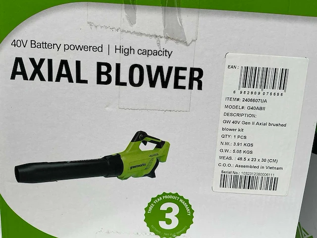 Greenworks diverse accu bladblazers (3x) - afbeelding 5 van  5