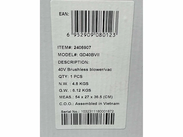 Greenworks diverse accu bladblazers (3x) - afbeelding 4 van  5