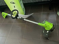 Greenworks g24lt30 accu kantenmaaier (2x) - afbeelding 1 van  5
