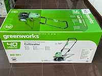Greenworks g40tl accu cultivator - afbeelding 2 van  4