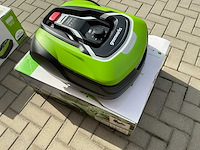 Greenworks optimow 1000m2 robotmaaier - afbeelding 5 van  6