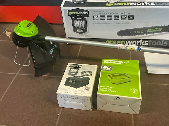 Greenworks partij divers 60v accu tuingereedschap - afbeelding 5 van  5