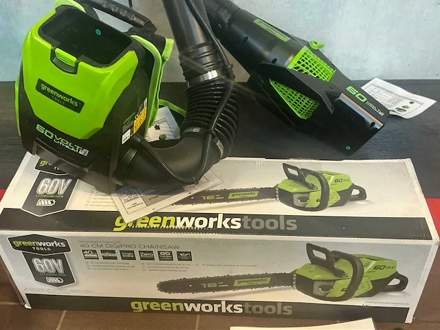 Greenworks partij divers 60v accu tuingereedschap - afbeelding 3 van  5