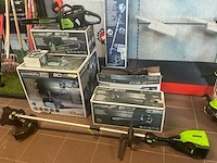 Greenworks partij divers 80v accu tuingereedschap