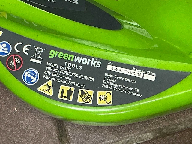 Greenworks partij divers accugereedschap - afbeelding 7 van  7