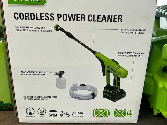 Greenworks partij divers accugereedschap - afbeelding 2 van  5