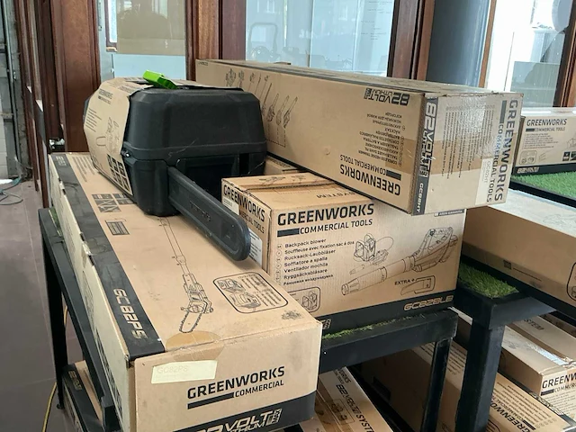 Greenworks partij divers accugereedschap - afbeelding 2 van  8