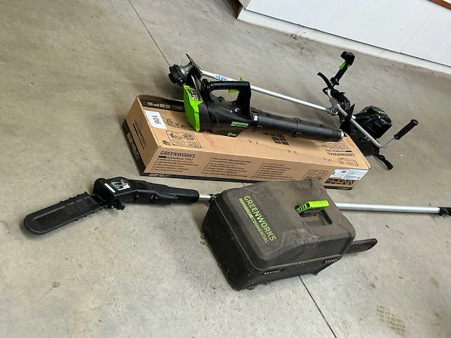Greenworks partij divers accugereedschap - afbeelding 1 van  5