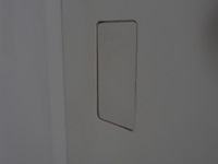 Greeploze houten binnendeur - afbeelding 2 van  4