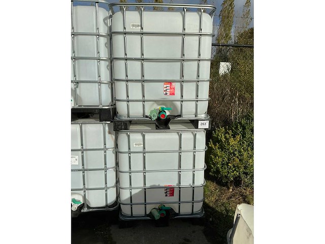 Greif gcube ibc-container 1000l (2x) - afbeelding 2 van  5