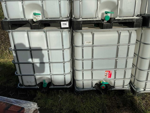 Greif gcube ibc-container 1000l (4x) - afbeelding 4 van  5