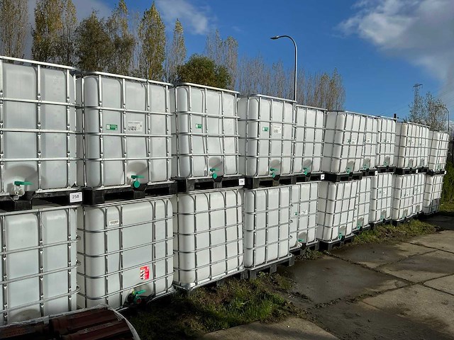 Greif gcube ibc-container 1000l (4x) - afbeelding 1 van  5