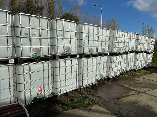 Greif gcube ibc-container 1000l (4x) - afbeelding 1 van  5