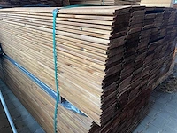 Grenen channelsiding bruin gemodificeerd 3000x140x18mm (108x) - afbeelding 2 van  3
