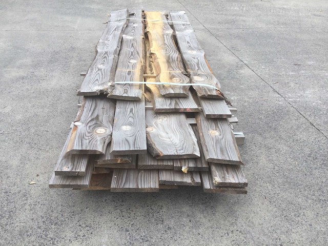 Grenen dakbeschot of verticale beplanking - afbeelding 2 van  7