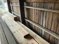 Grenen hout, rood noorse den houten balken (19x) - afbeelding 4 van  4