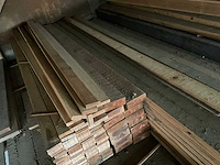 Grenen houten balken en planken 1e keus (230x) - afbeelding 2 van  11