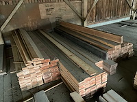 Grenen houten balken en planken 1e keus (230x) - afbeelding 1 van  11