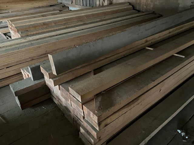 Grenen houten balken en planken 1e keus (230x) - afbeelding 4 van  11