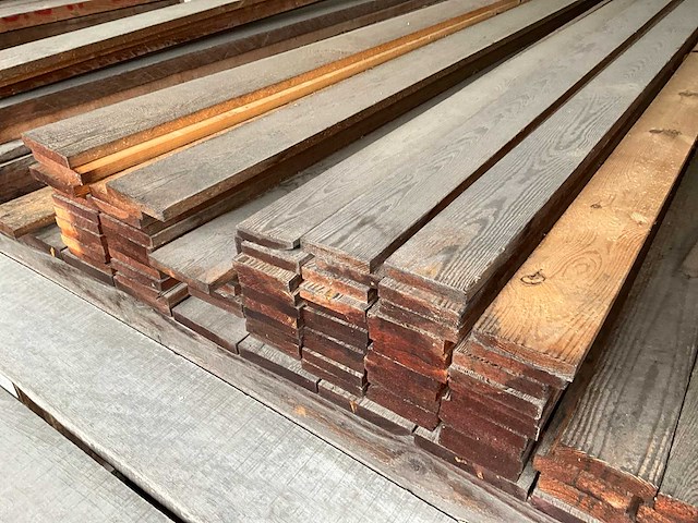 Grenen houten planken 1e keus (215x) waaronder rnd - afbeelding 5 van  9
