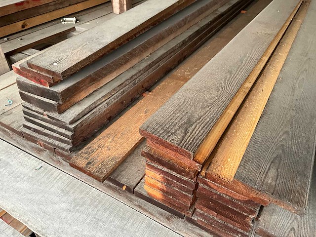 Grenen houten planken 1e keus (215x) waaronder rnd - afbeelding 6 van  9