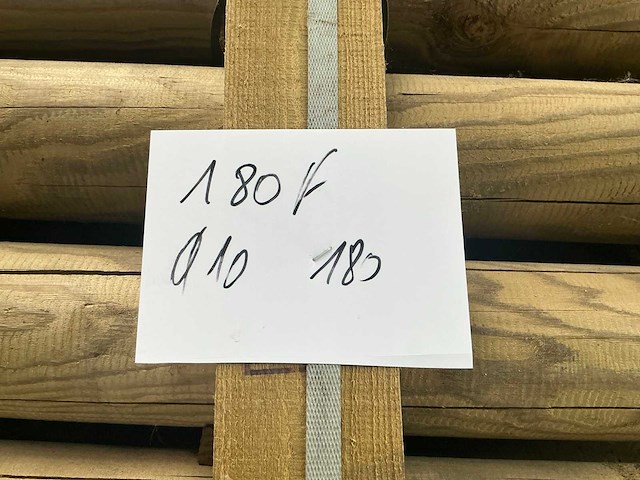 Grenen paal (180x) - afbeelding 5 van  5