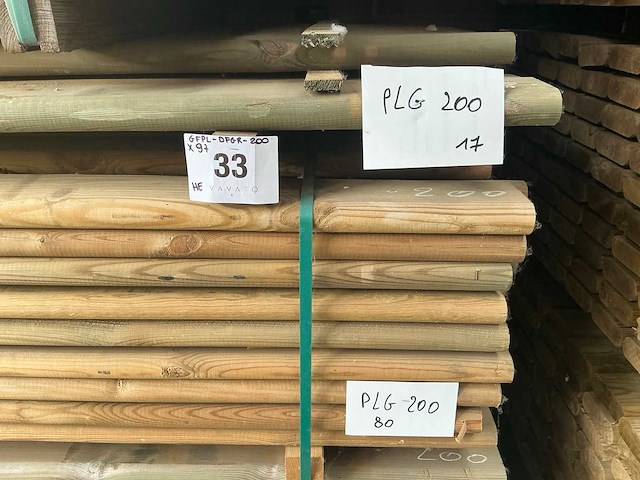 Grenen plank (97x) - afbeelding 3 van  4
