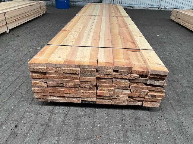 Grenen planken 30x120 mm (87x) - afbeelding 1 van  5
