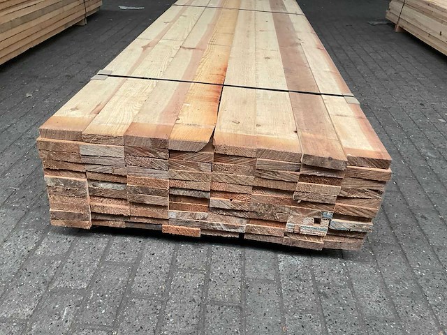 Grenen planken 30x120 mm (88x) - afbeelding 4 van  5