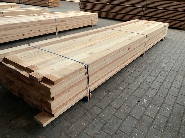 Grenen planken 30x120 mm (88x) - afbeelding 1 van  5