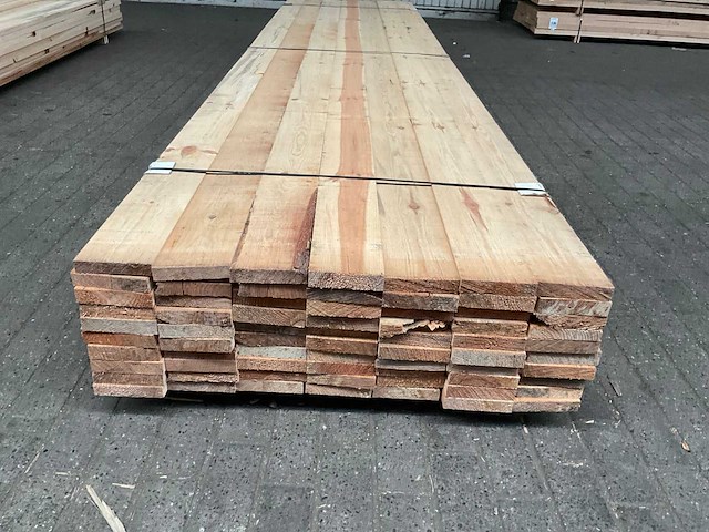 Grenen planken 30x140 mm (70x) - afbeelding 1 van  5