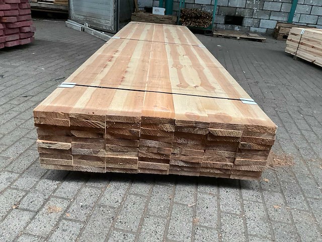 Grenen planken 30x150 mm (70x) - afbeelding 1 van  5