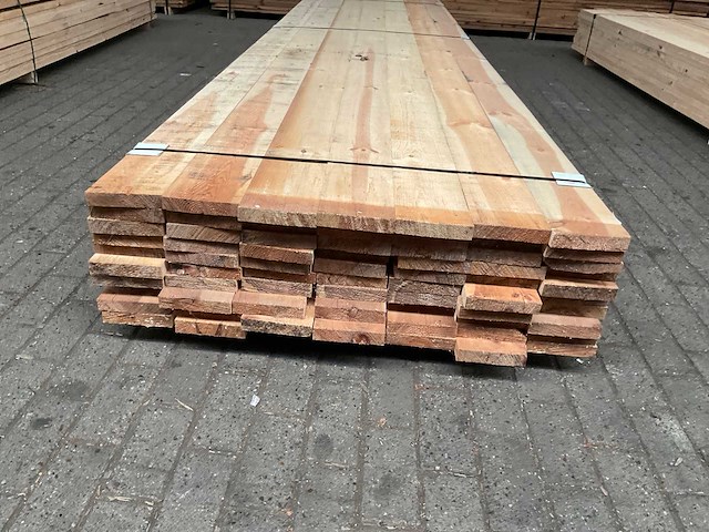 Grenen planken 30x150 mm (70x) - afbeelding 1 van  5