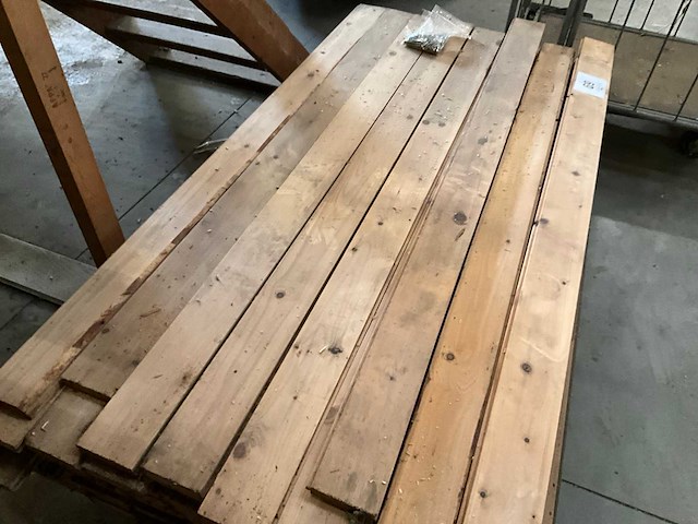 Grenen tand en groef latten (96x) - afbeelding 6 van  7