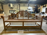 Grenen tuinbank - afbeelding 2 van  3