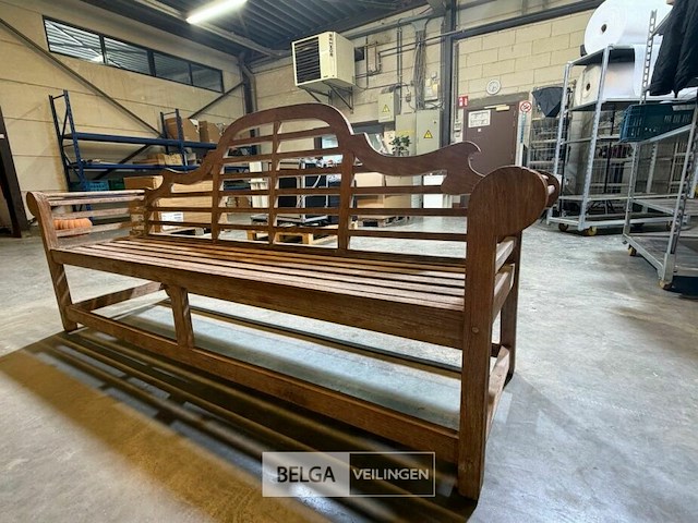 Grenen tuinbank - afbeelding 3 van  3