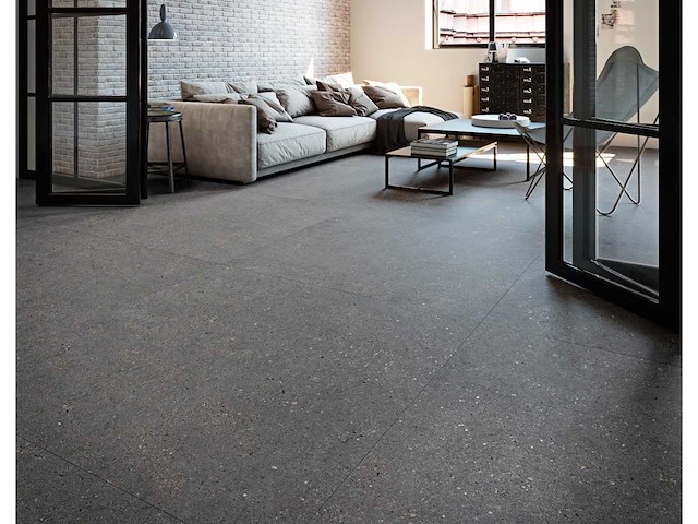 Grespania mitica antracita matt 60x120 cm - vloertegel 96m² - afbeelding 2 van  3