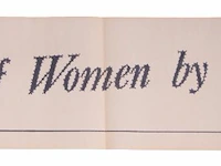 Gretchen faust (1961), 'wall tattoos, images of woman by the sea', 1990, n° 3/3 6.5 x 85 cm. (2.56 x 33.46 in.) - afbeelding 3 van  10